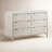 Elaiya 6 - Drawer Marble Dresser