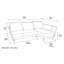 Bobbie 4 Seater Sofa Bed-1218394689-1218394688