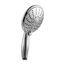 Ensemble de douche à pluie double 5 réglages avec barre coulissante réglable et tuyau en acier inoxydable-109912461