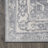 Modern Persian Vintage Medallion Light Gray/Ivory Rug-635346156