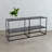 59" Volterra Concrete & Steel Console Table
