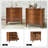 Elfine 28'' W Traditional Curves End Table with Charging Station and Solid Wood Legs and Metal Knobs Adorn-100479558