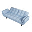 57 pouces canapé doux deux accoudoirs Coussin décoratif confortable-879519621