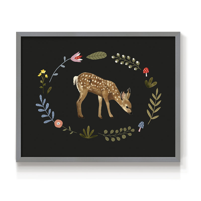 Critter & Foliage III - Reproduction encadrée - Restickable