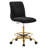 Modway Ripple Armless Performance Velvet Drafting Chair-844014748