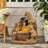 Nondas Hand Crafted Weather Resistant Floor Fountain with Light
