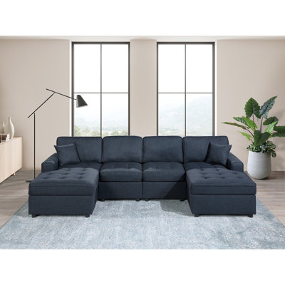 Canapé modulaire de style contemporain