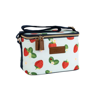 Strawberries & Cream Aqua Personal Picnic Cool Bag