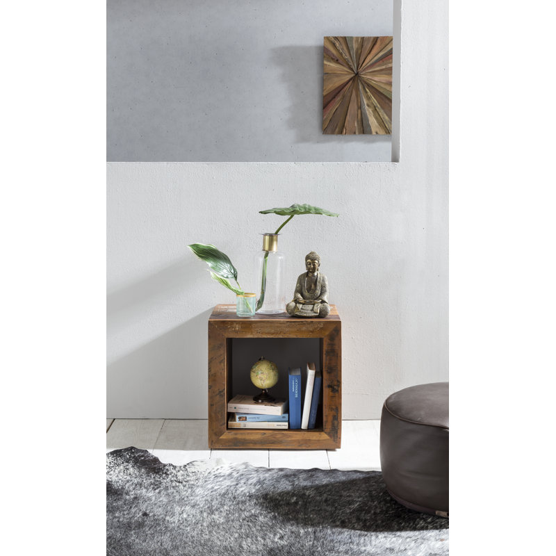 Alma Solid Wood End Table