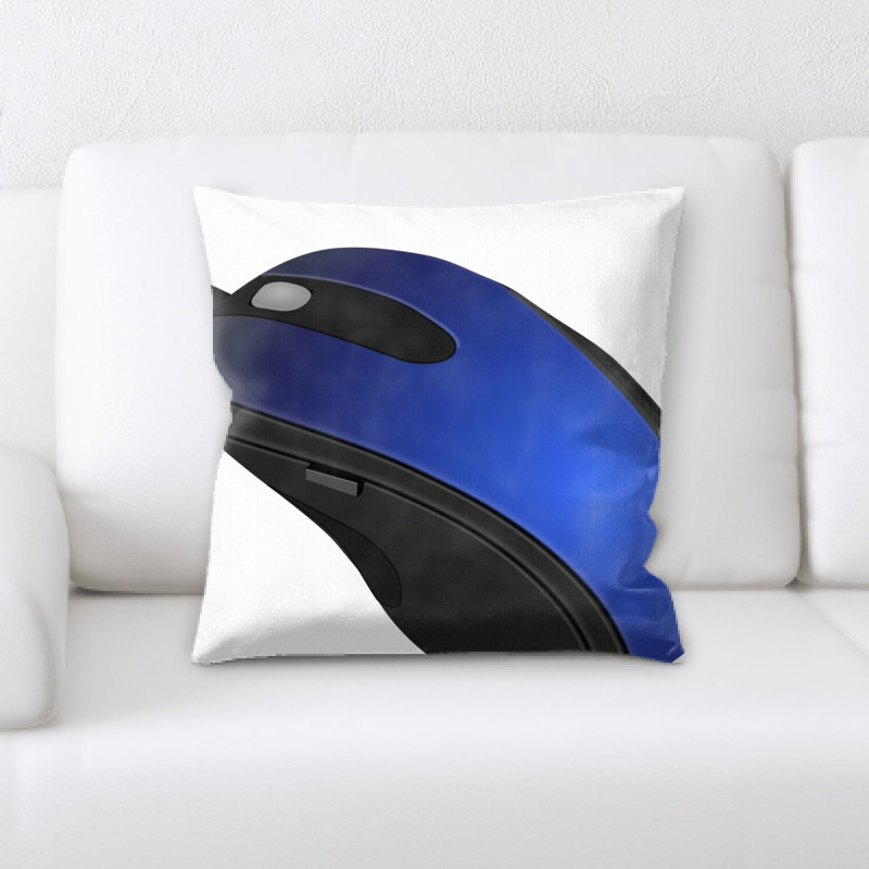 Microsuede Throw Pillow