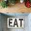 Tapis de sol anti-fatigue Eat Rustic Farmhouse Kitchen, design par Jennifer Pugh, 30 po x 18 po