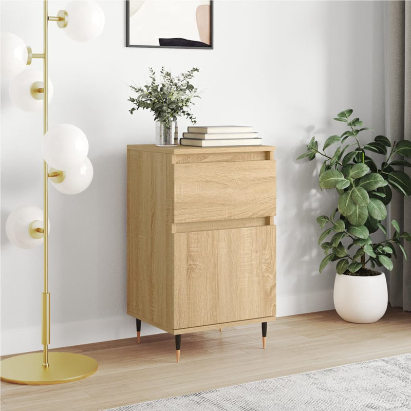 Mariss 1 - Drawer Chest of Drawers, Sonoma Oak