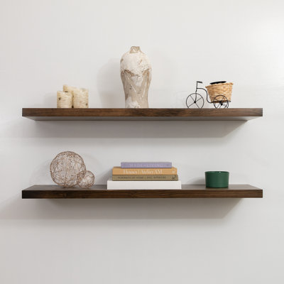 Haby Rustic Floating Shelves