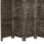 Cloison pliante en bois massif l 76 po x H 84 po-1765737447