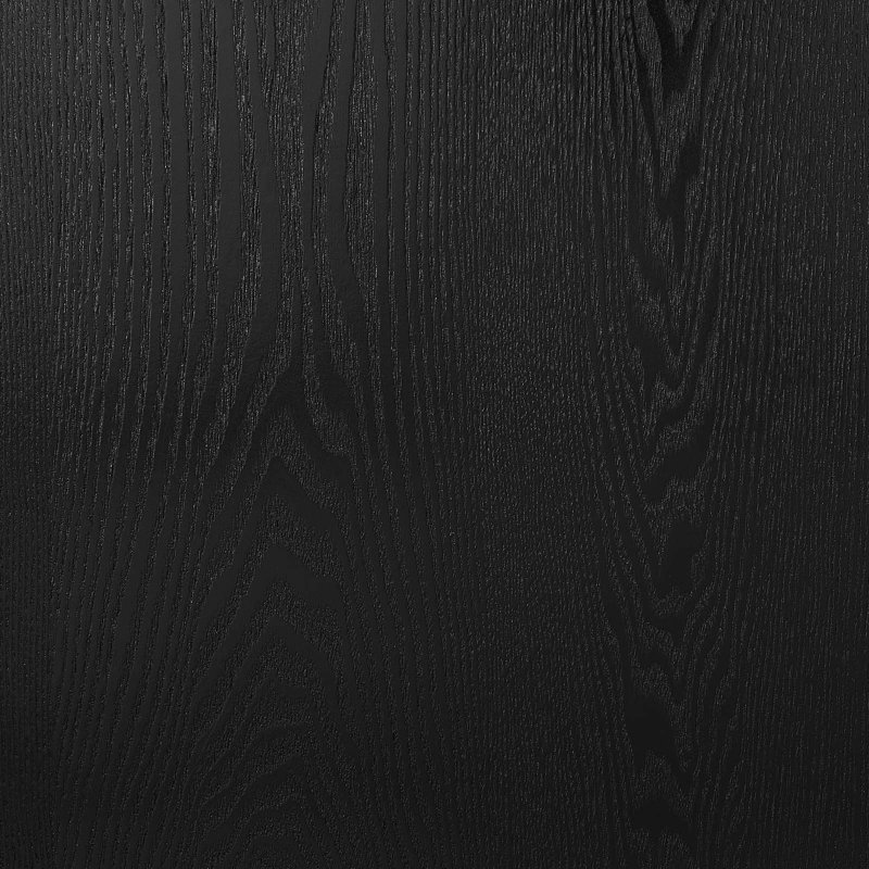 Vector Expandable Dining Table, Black/Gold, Black