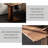 Scandinavian Pure Solid Wood Rectangular Sofa Side Table
