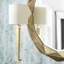 Lampe de table en laiton Statuette