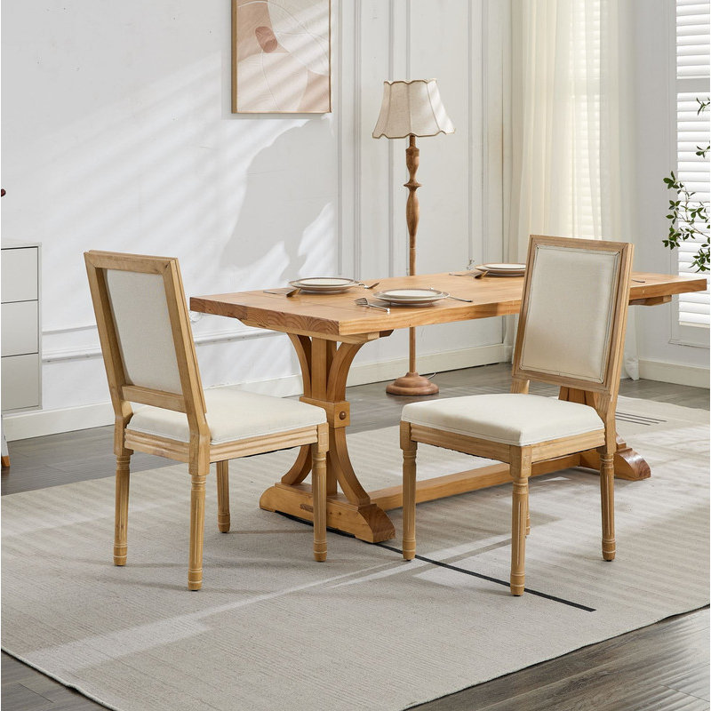 French Decor Chairs, Beige