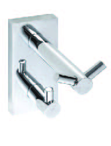 Chrome Brescia Wall Mounted Robe Hook