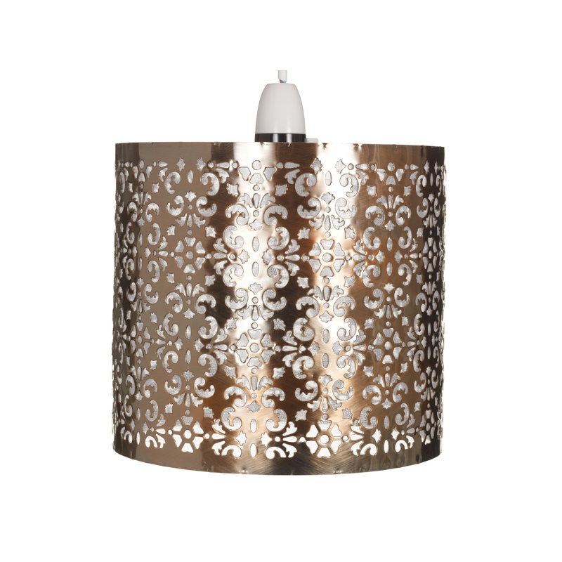 Quarry 1 - Light Drum Pendant, Antique Copper
