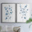 «Blue Blossom I», toile encadrée de qualité supérieure - prête à être accrochée-486586580-486586587