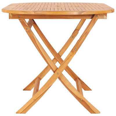 Oval Teak Dining Set