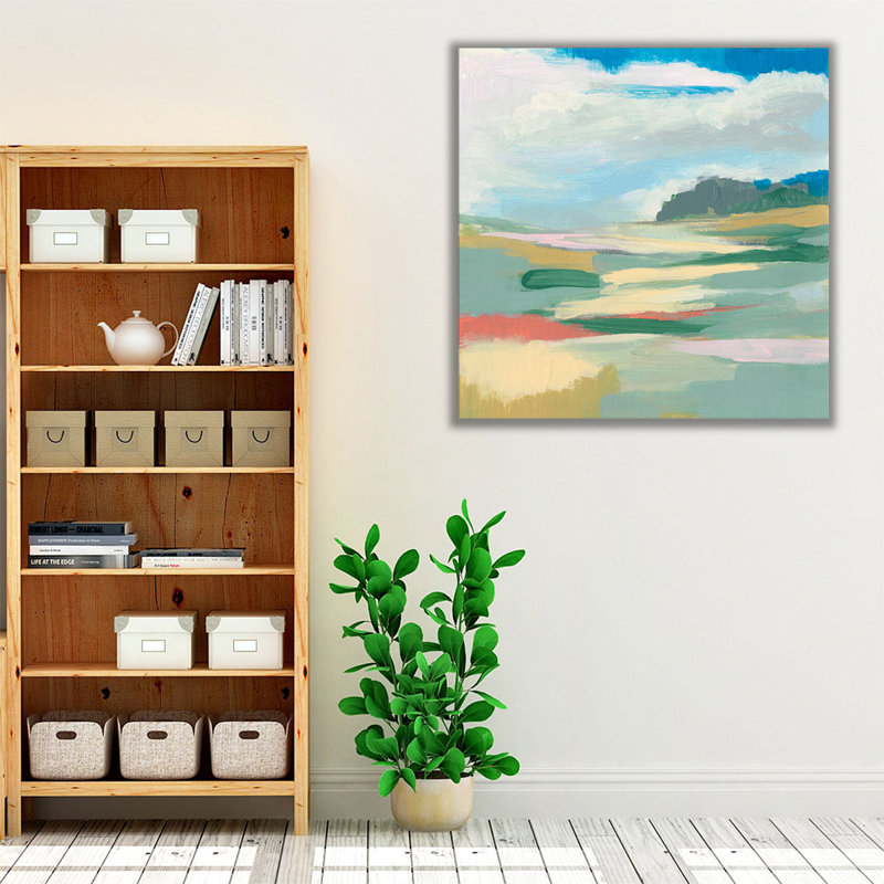 «Sweeping Sky I», reproduction d'art sur toile, H 20 po x l 20 po