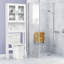 Rangement au-dessus de la toilette Ahyan