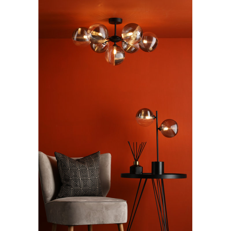 Metal Table Lamp Lamp, Black