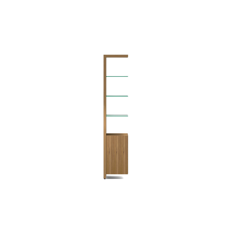 Linea™ Bookcase, Natural Walnut
