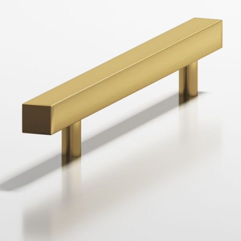 Bar Pull, Satin Brass