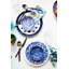 Santorini Handmade Hard Ceramic Appetizer Plate