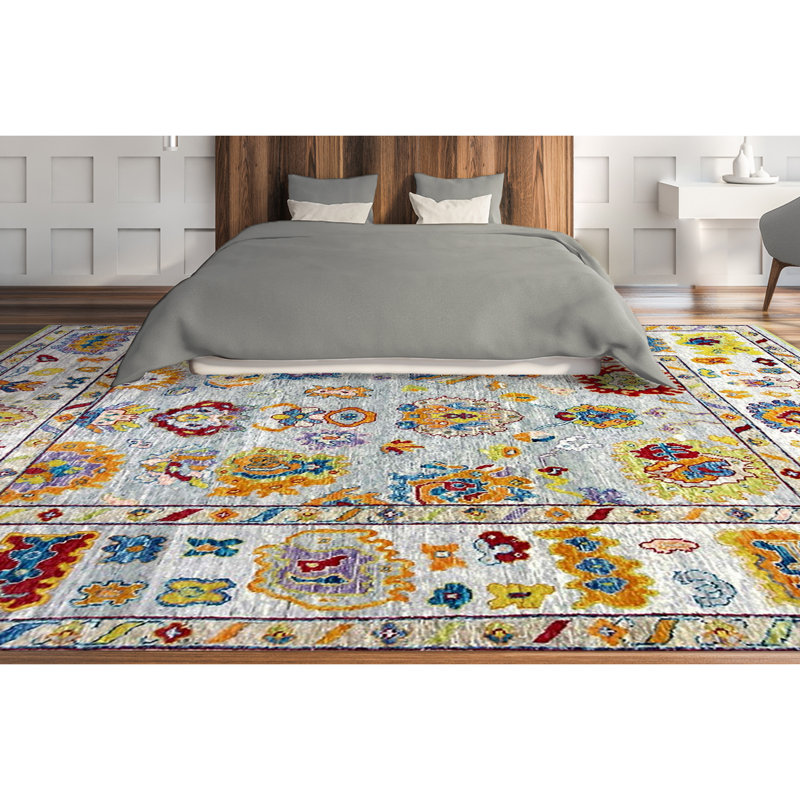Abstract Area Rug, Rectangle 8' x 10'