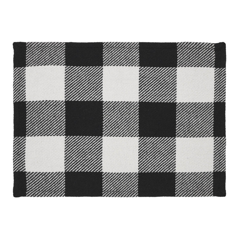 Napperon Annie, Noir / blanc
