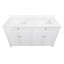 Meuble-lavabo double 60 po avec plateau en pierre reconstituée Presenza