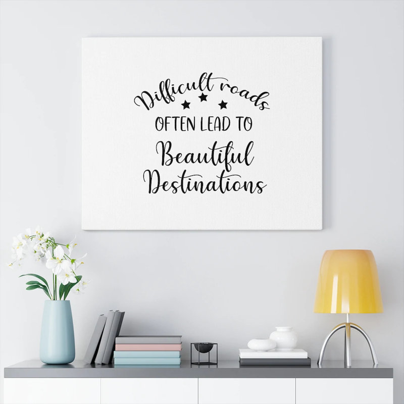 Beautiful Destinations - Wrapped Canvas Print, 30cm H x 41cm W