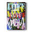Graffiti Love II - galerie sur mesure Cavas