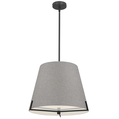 Krisna 4 - Light Dimmable Drum Chandelier