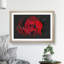 Red Rose Flower Vol.6 - Picture Frame Painting-62823473-62823474