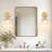 Battery Operated Tulip Wall Sconce Set Of 2 With Remote & Bulb, Dimmable Wireless Rechargeable Wall Lights (3 Color Temp & 12 Rgb) For Bedroom Living Room Hallway-123247237-123247239