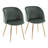 Terrance 18.5'' H Velvet Upholstered Parsons Chair-2019242874-2019057093