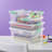 Sterilite Medium Clip Box, Stackable Small Storage Latch Lid Bin, Container Organizes Office, Crafts