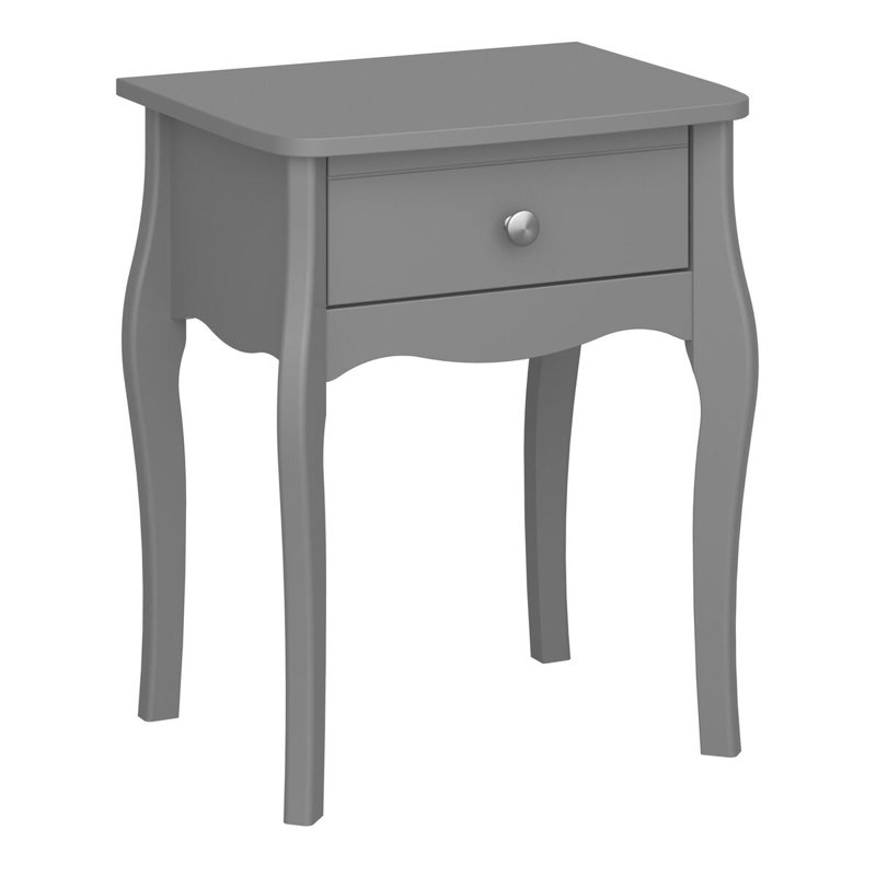 Table de chevet 1 tiroir springer, Gris