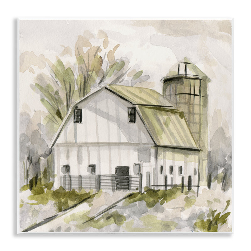 «Neutral Farmhouse Barn» par Melissa Wang