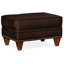Repose-pieds rectangulaire en cuir véritable de 28,5 po de largeur Reddish-52503478-52503480-52503509