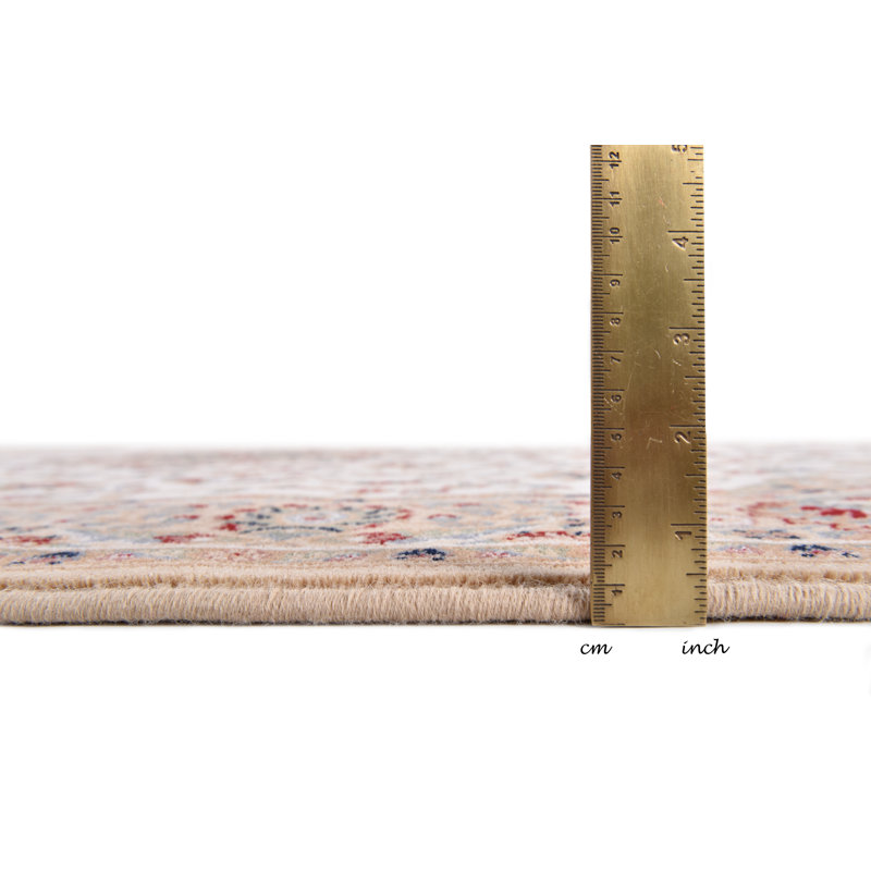 Beige Area Rug, Rund 200 cm