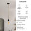 Blauser 1 - Light Black Single Pendant-1606439102