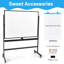 Wall Mounted Magnetic Whiteboard, 48''x36''