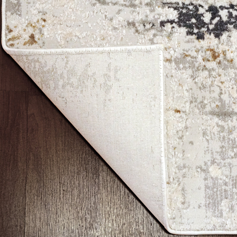 Shaniya Abstract Indoor Rug, Rectangle 6'7" x 9'6"