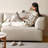 Simple White Tofu-Block Sofa